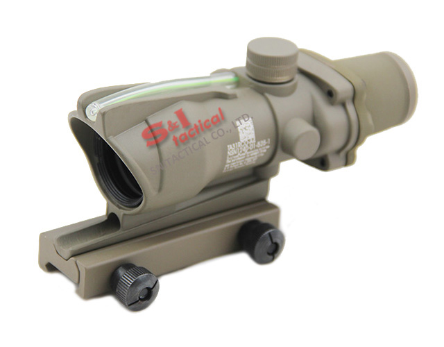 ACOG 4X32 Real Green Fiber GREEN Illuminated Scope