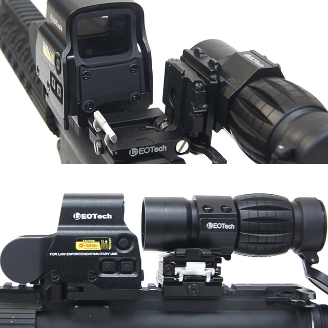 558 T-dot Red & Green Dot Sight & 3X magnfier
