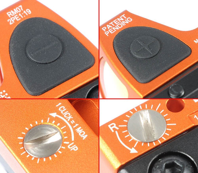 TR RMR Sight Adjustable (LED) 3.25 MOA Red Dot Orange