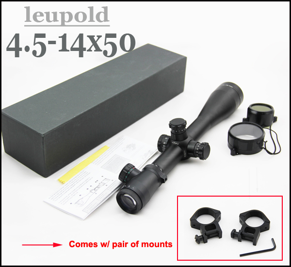 LEU-POLD STYLE 4.5 -14x50 Mk 4 Rifle Scope