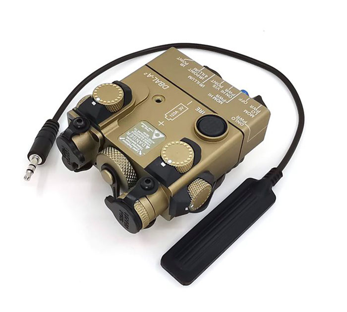DBAL-A2 LED White weapon light + Red laser Lenses with Remote TA