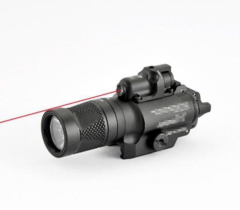 SUREFIRE X400 LED Pistol/Rifle WeaponLight 500lumen red laser BK