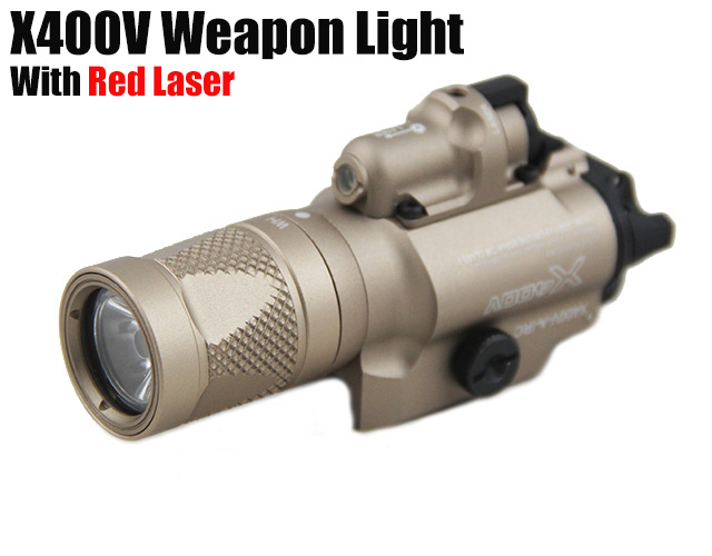 SUREFIRE X400V Ultra LED Pistol/Rifle WeaponLight (500 Lums)
