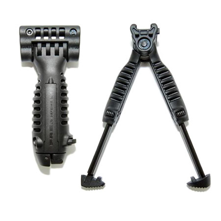 MAKO FAB style TACTICAL FORE GRIP BIPOD TPOD T-POD black