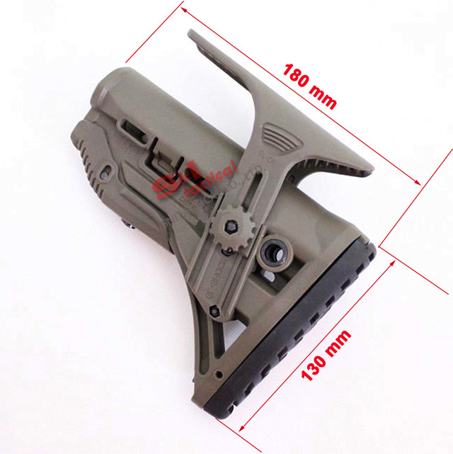 FAB GL-SHOCK Shock Absorbing Collapsible Butt Stock Cheek Rest