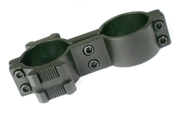 1" ring weaver picatinny rail barrel mount scope laser mount