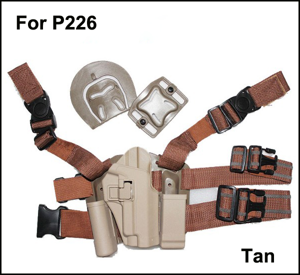 Drop Leg Serpa Tactical Platform + Holster for G17,USP,M92,P226