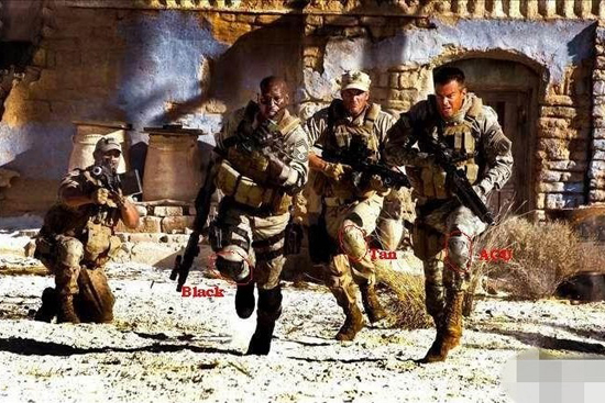 2013 new Tactical protection knee pads&elbow pads set ACU