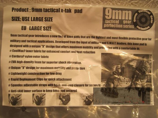 2013 new Tactical protection knee pads&elbow pads set ACU