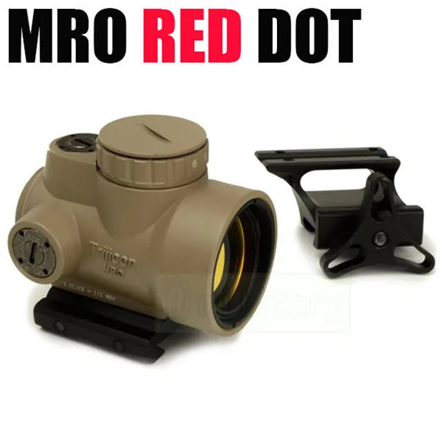 Holographic MRO Red Dot Scope W/ Low Mount QD mount DE
