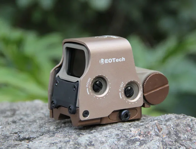 558 style T-dot Red & Green Dot Sight Tan