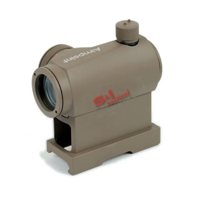Micro T-1 Style 1x24 Red Dot Sight with 1"QD High Mount
