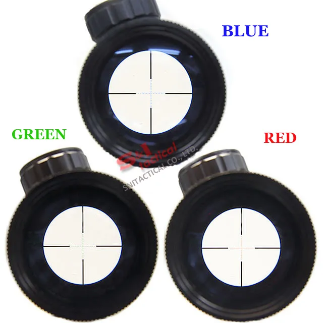 Leupold M4 4-12x40E Red&Green&Blue Tactical Scopes for airsgun