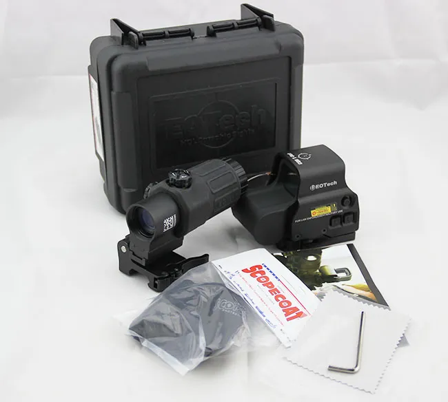 Holographic Hybrid 558 Sight II 65 MOA Circle with G33 3X Magnif