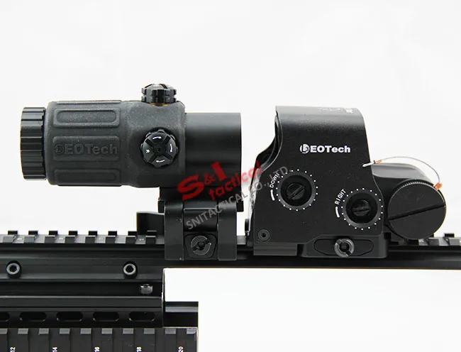 Holographic Hybrid 558 Sight II 65 MOA Circle with G33 3X Magnif