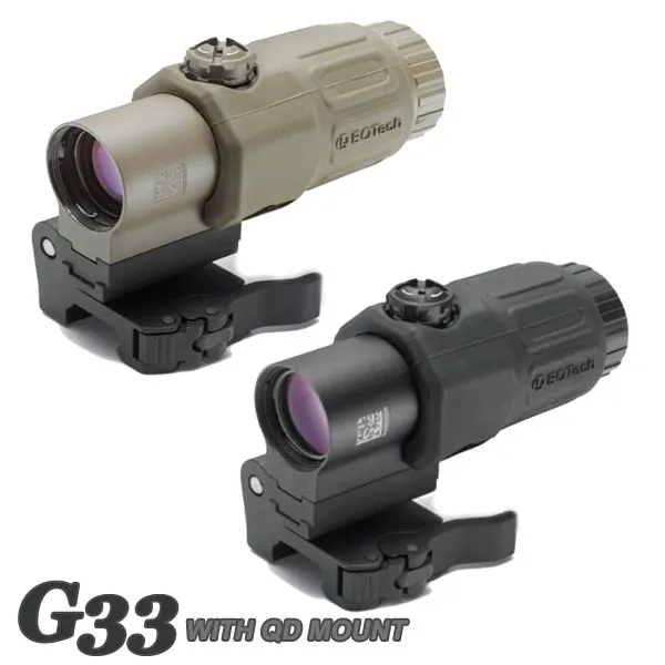 New! 3x Magnifier with Switch to Side Quick Detachable Mount G33