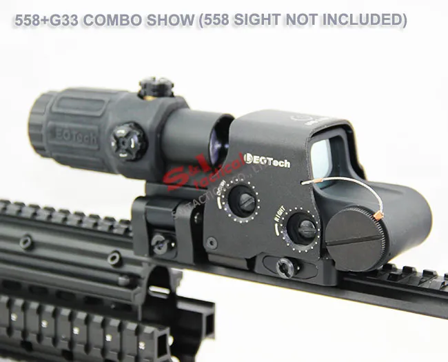 New! 3x Magnifier with Switch to Side Quick Detachable Mount G33