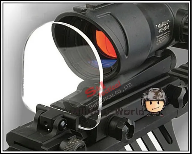 Bulletproof lens protector folding for scope ACOG/EOTECH/AIMPOIN