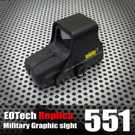551 red & green dot sight for Airsoft black