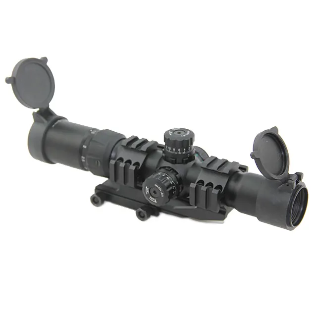 ANS 1.5-4X30 RGB Tri-illuminated Mil Dot Reticle CQB Riflescope