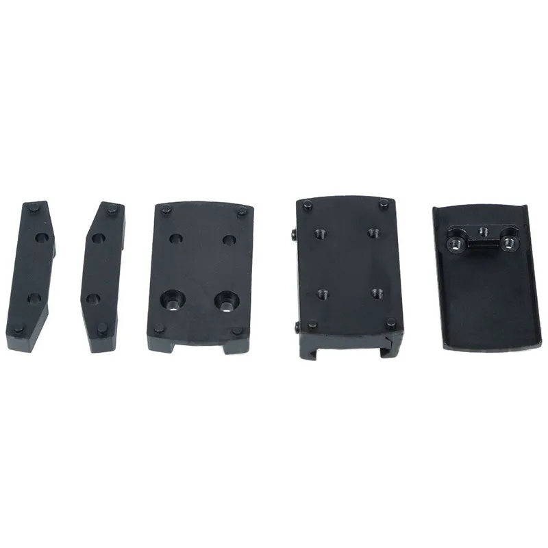 RMS Reflex Mini Red Dot Sight With Vented Mount and Spacers BK