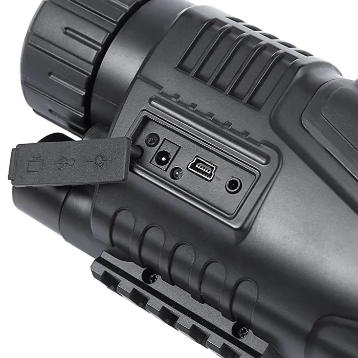 5X40 Rifle Scope Night Vision Scope Monocular W/ 200M Infrared C