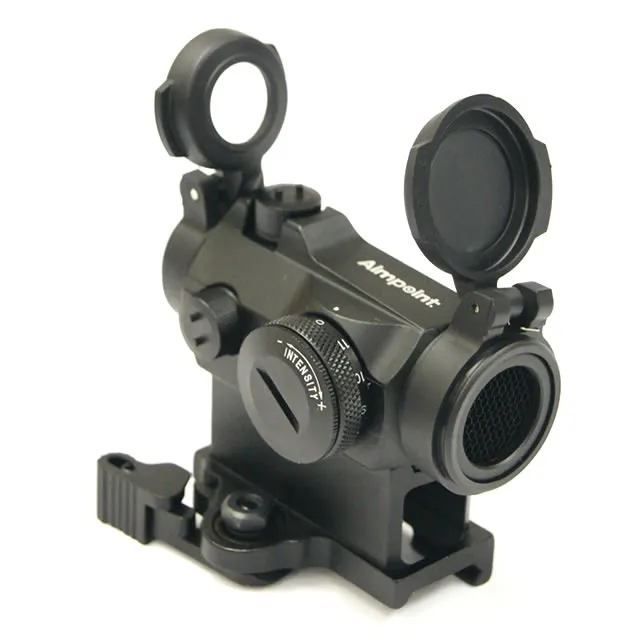 Aim-point Micro T-2 Red Dot Sight Rifle Scope Black High Mount