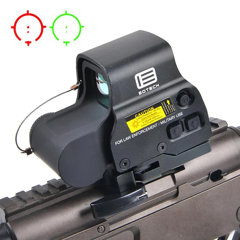 NEW 558 Holographic Red Green Dot Sight Tactical Rifle Scope BK