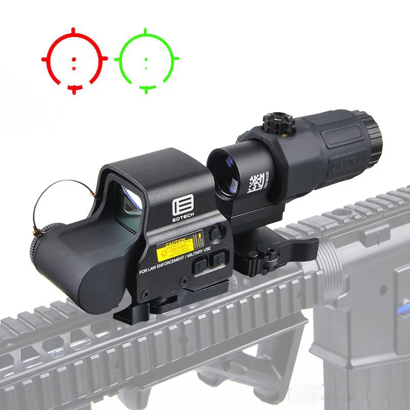 NEW 558 holographic sight 33 G33 Magnifier combo tactical red do