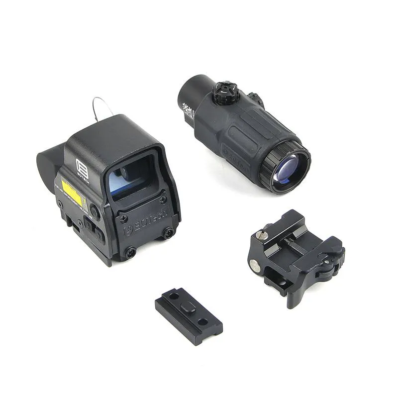 NEW 558 holographic sight 33 G33 Magnifier combo tactical red do