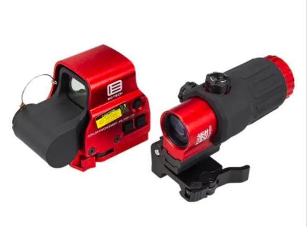 NEW 558 holographic sight 33 G33 Magnifier combo tactical red do