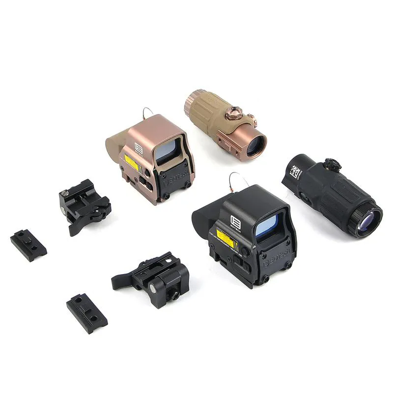 NEW 558 holographic sight 33 G33 Magnifier combo tactical red GR