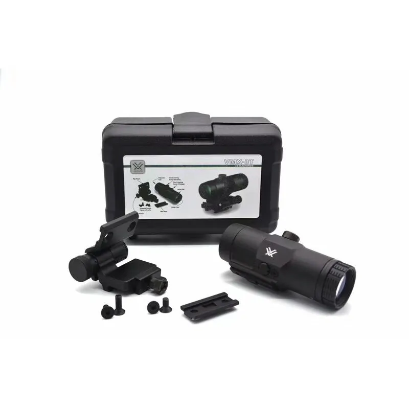 VMX-3T magnifier Sight Switch to Side QD Mount Holographic TAN