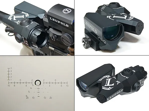 LEUPOLD Dual-Enhanced Optical Sight D-EVO CMR-W-Reticle Rifle Sc