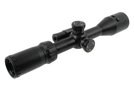 VISM 3-9X42 Red Center Beam Rifle Scope with Green laser Mil-Dot