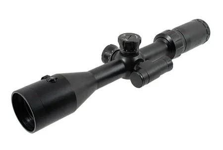 VISM 3-9X42 Red Center Beam Rifle Scope with Green laser Mil-Dot