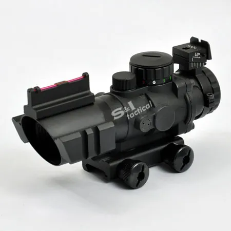Sniper 4X32 Scope Illuminated Red/Green/Blue Reticle