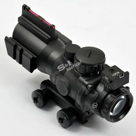 Sniper 4X32 Scope Illuminated Red/Green/Blue Reticle