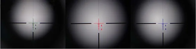Sniper 4X32 Scope Illuminated Red/Green/Blue Reticle