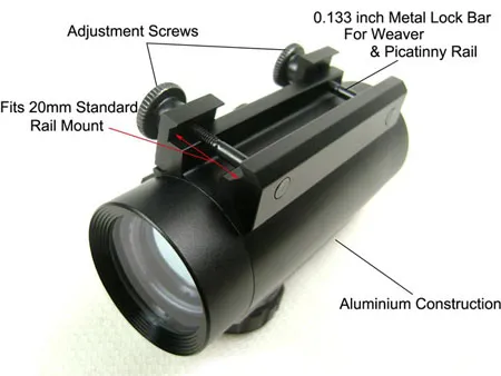 BSA 30mm tactical Red/Green Dot rifle pistol Scope sight RD30