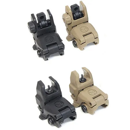 MBUS GEN 1 Back-Up Front and Rear Folding sights Tan