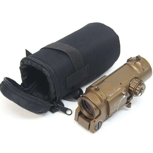Spector DR 1X 4X Illuminated Mil-Dot Scope Tan