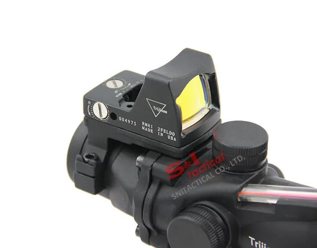 ACOG 4X32 Rifle Scope with RMR Micro Red Dot sight