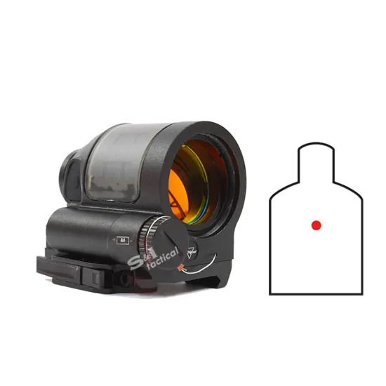 Red Dot Sight Trijicon SRS 1x38 Solar Sight For Airsoft BLACK
