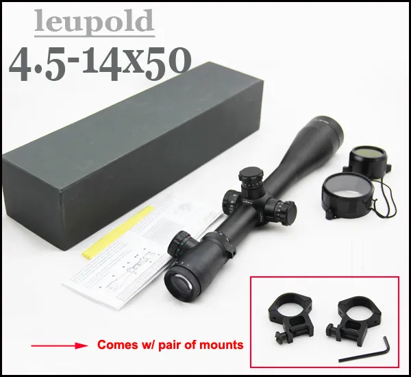 LEU-POLD STYLE 4.5 -14x50 Mk 4 Rifle Scope