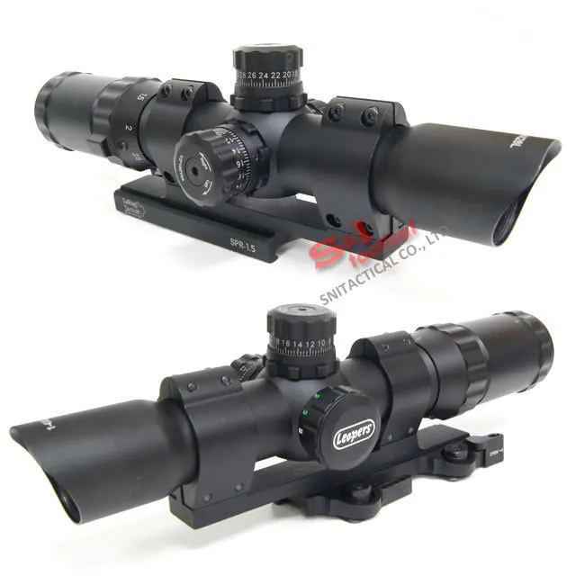 Tactical 1-4x28 Mil-Dot Illuminated Rifle Scope