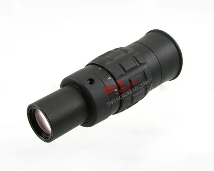 New 1.5-5X Monocular Magnifier w Flip to Side QD Mount