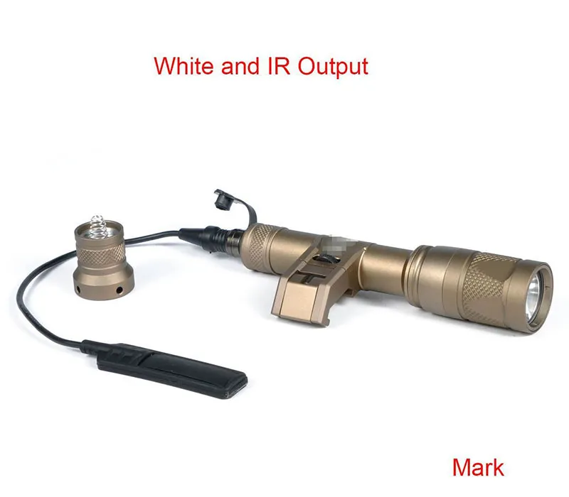 SF IFM M600V IR Dual Output Flashlight Tan