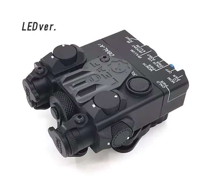 DBAL-A2 LED White weapon light + Red laser Lenses with Remote BK