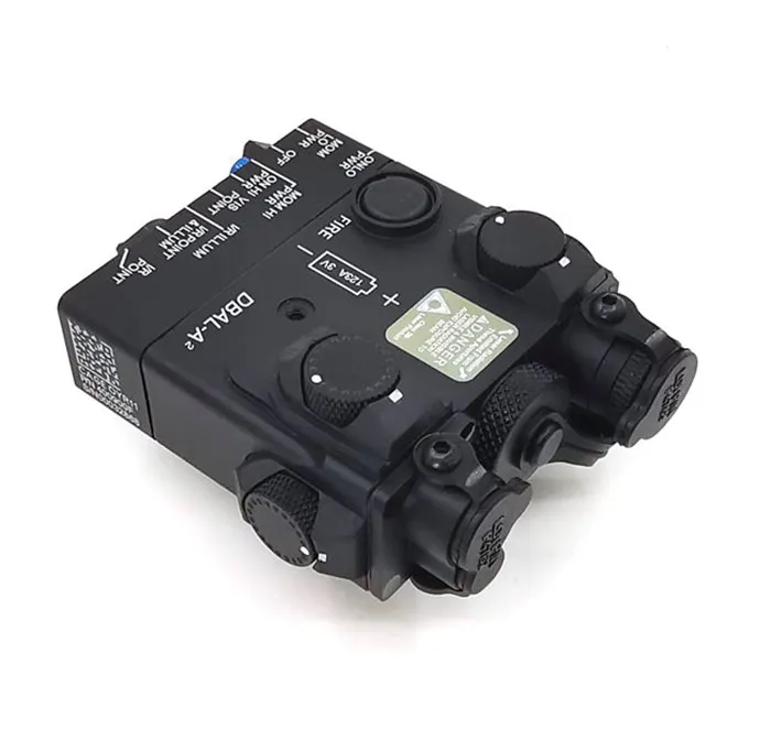 DBAL-A2 LED White weapon light + Red laser Lenses with Remote BK